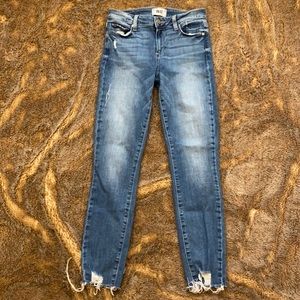 Paige Denim Verdugo Ankle Skinny Jeans 26